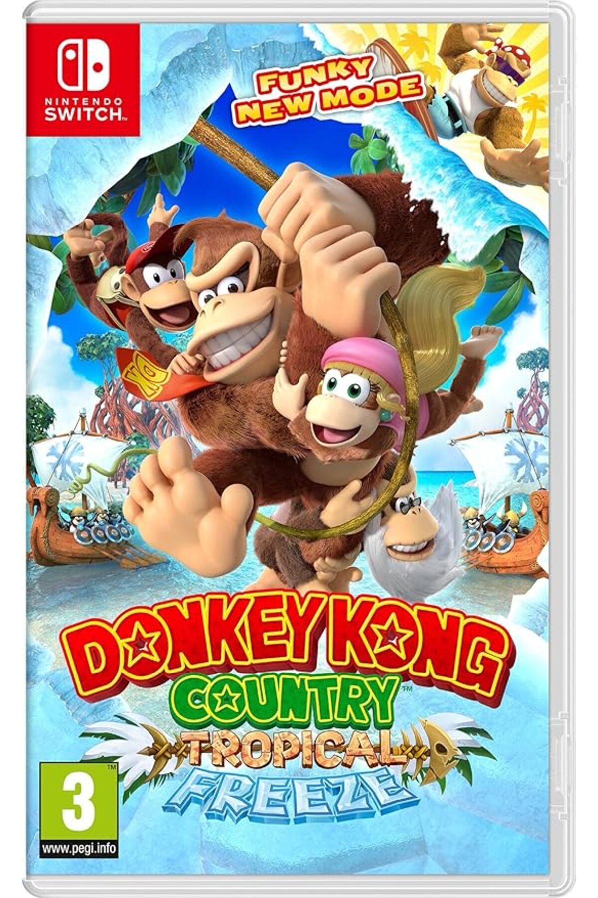 salesalbutik Kong Land Tropikal Freeze şalter