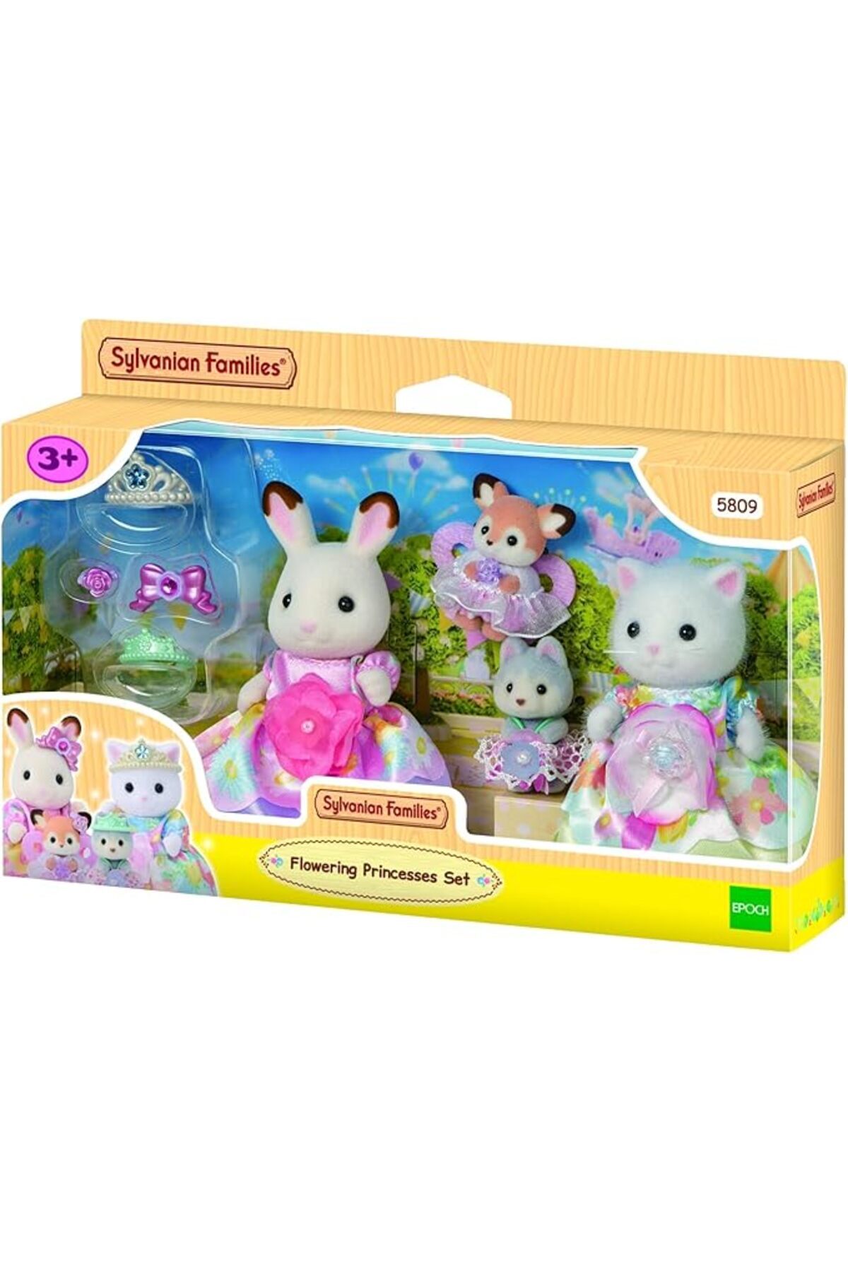 SoyluhanStore Çiçekli Prensesler Seti, Sylvanian Families