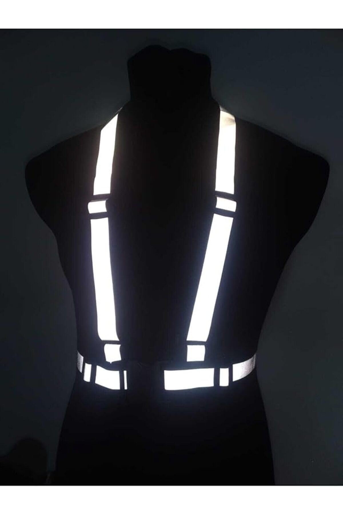 salesalbutik Caro (136) Motorsiklet Reflektörlü Yelek Scooter Reflektör Yelek Bisiklet Reflektif Yelek ile uyumlu