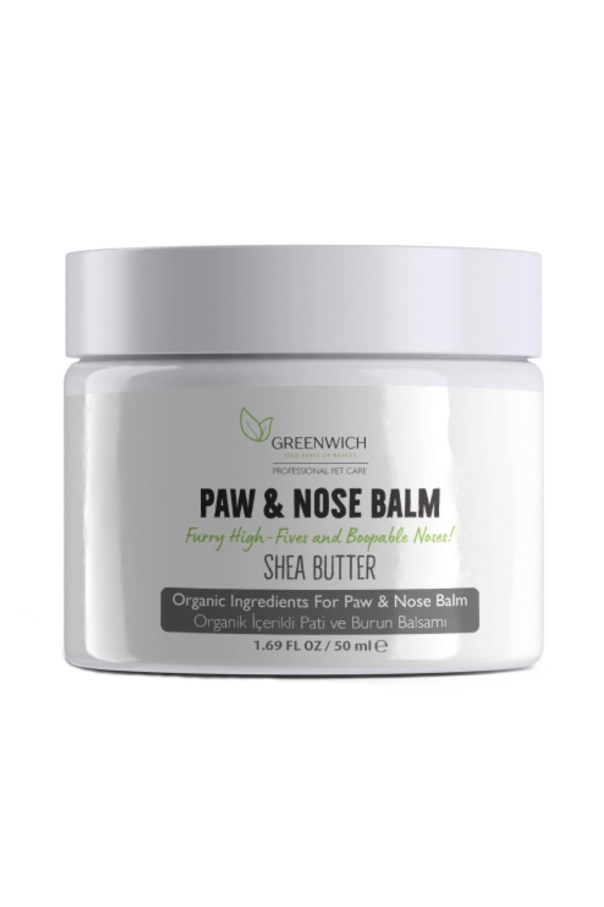 Shop a Way Organik İçerikli Kedi Köpek Pati Burun Balm 50 ml Nemlendirici Çatlak Koruma Onarım Bakım Kremi Vega