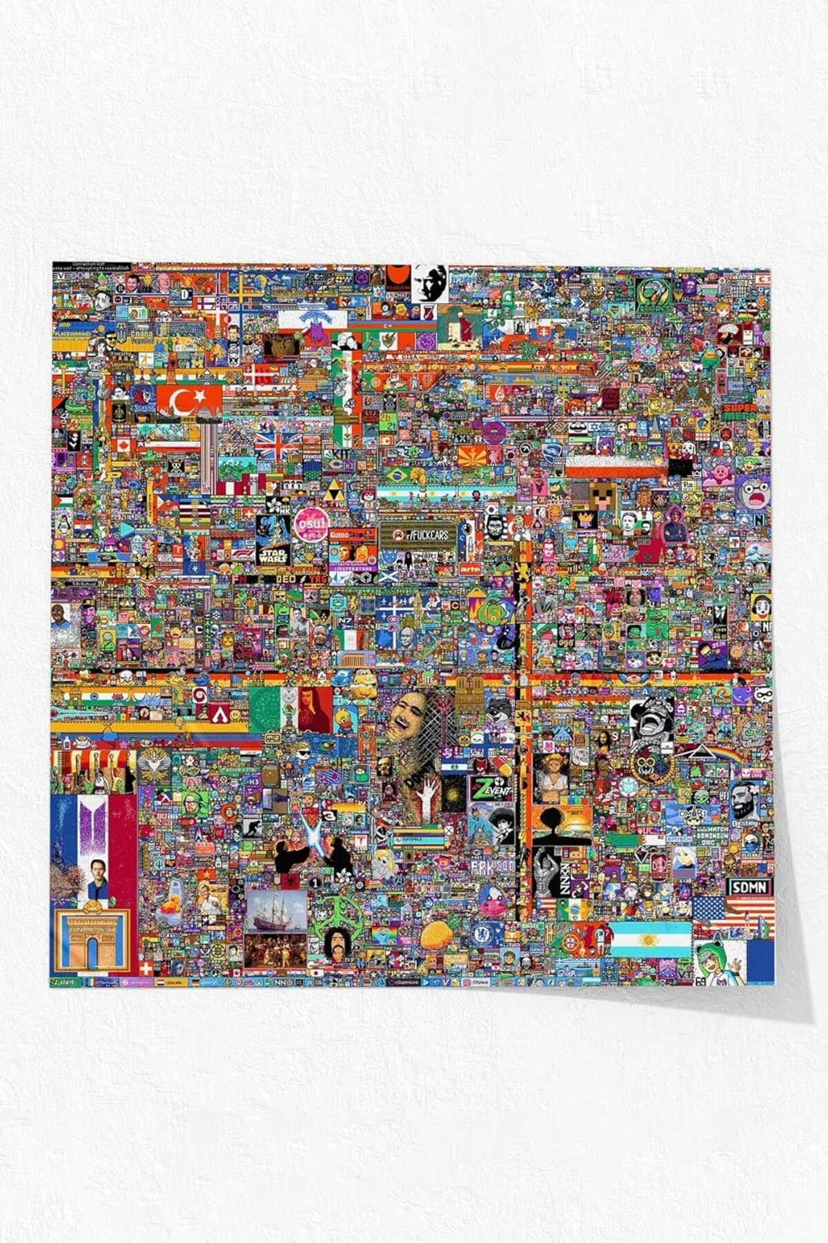 Shop a Way Postermanya pster21039 dit R ace 2022 Kare Poster 100 x 100