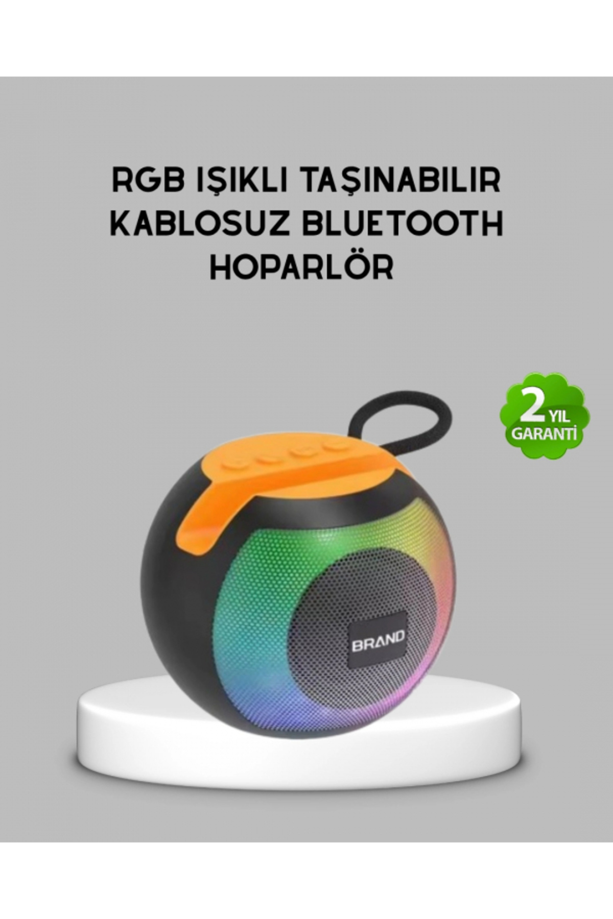 SELFBUYSELL Bluetooth 5.0 Hoparlör – Rgb Işıklı, Güçlü Bas Ve 360° Surround Ses