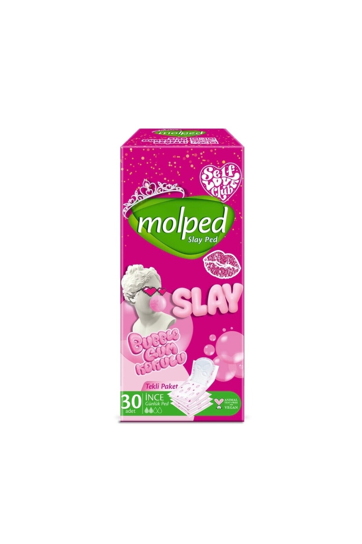 Molped Slay İnce Günlük Ped 30'lu