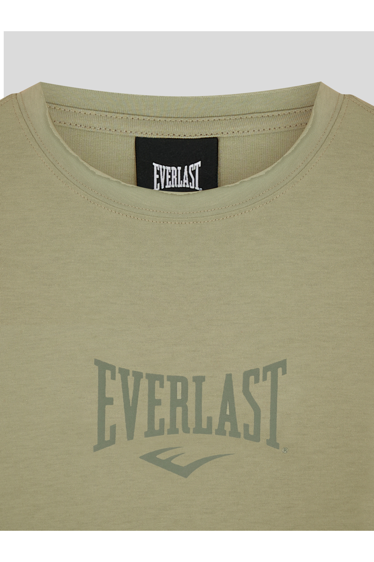 EVERLAST Comp Logo Regular Kesik Yaka Çay Yeşili Erkek Tişört görsel 3