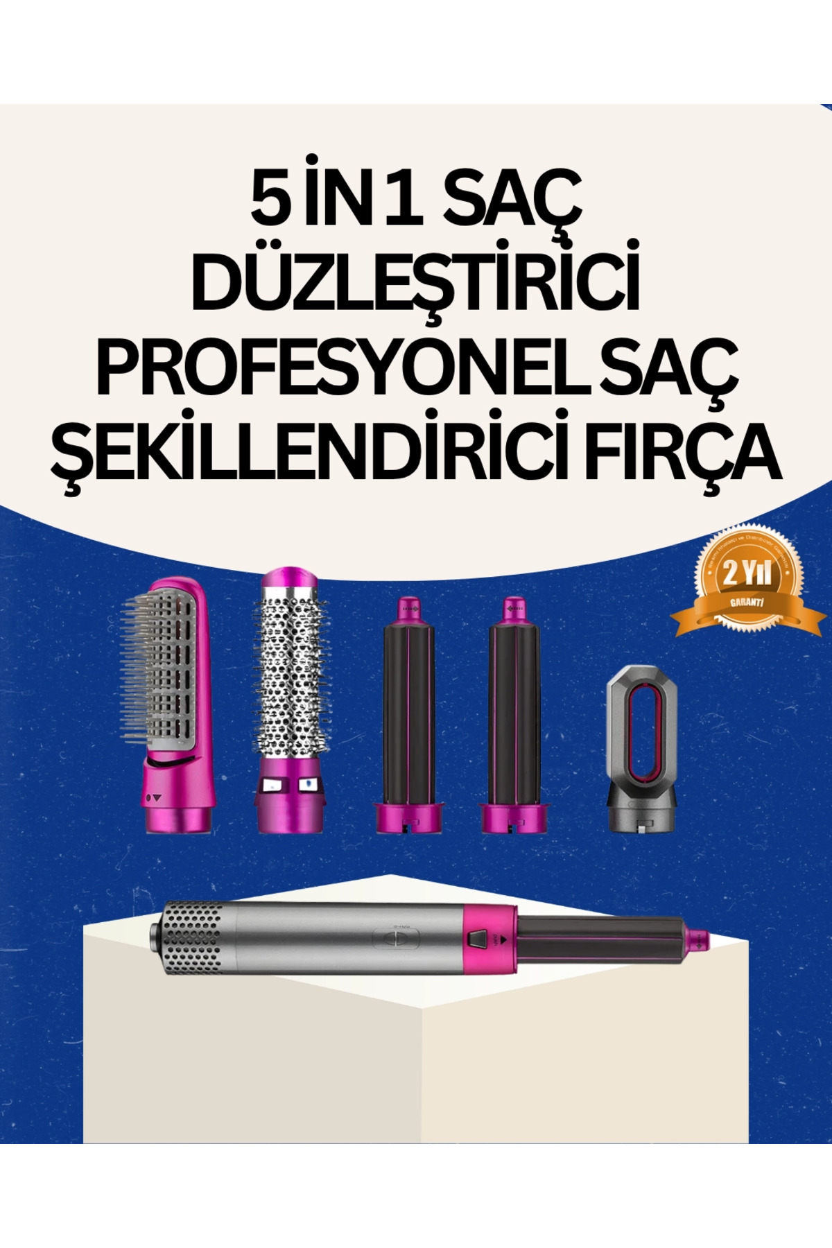 PAZAR DÜNYASI BFS Seyahat Boyu Taşınabilir Profesyonel Saç Şekillendirici Set