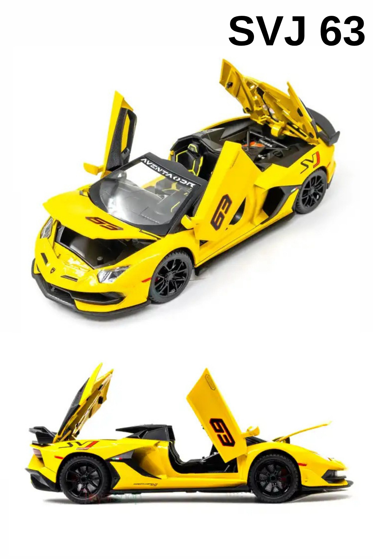 craftivio Sarı Işıklı Sesli 1:24 Ölçek İnce Detay Açılır Kapı