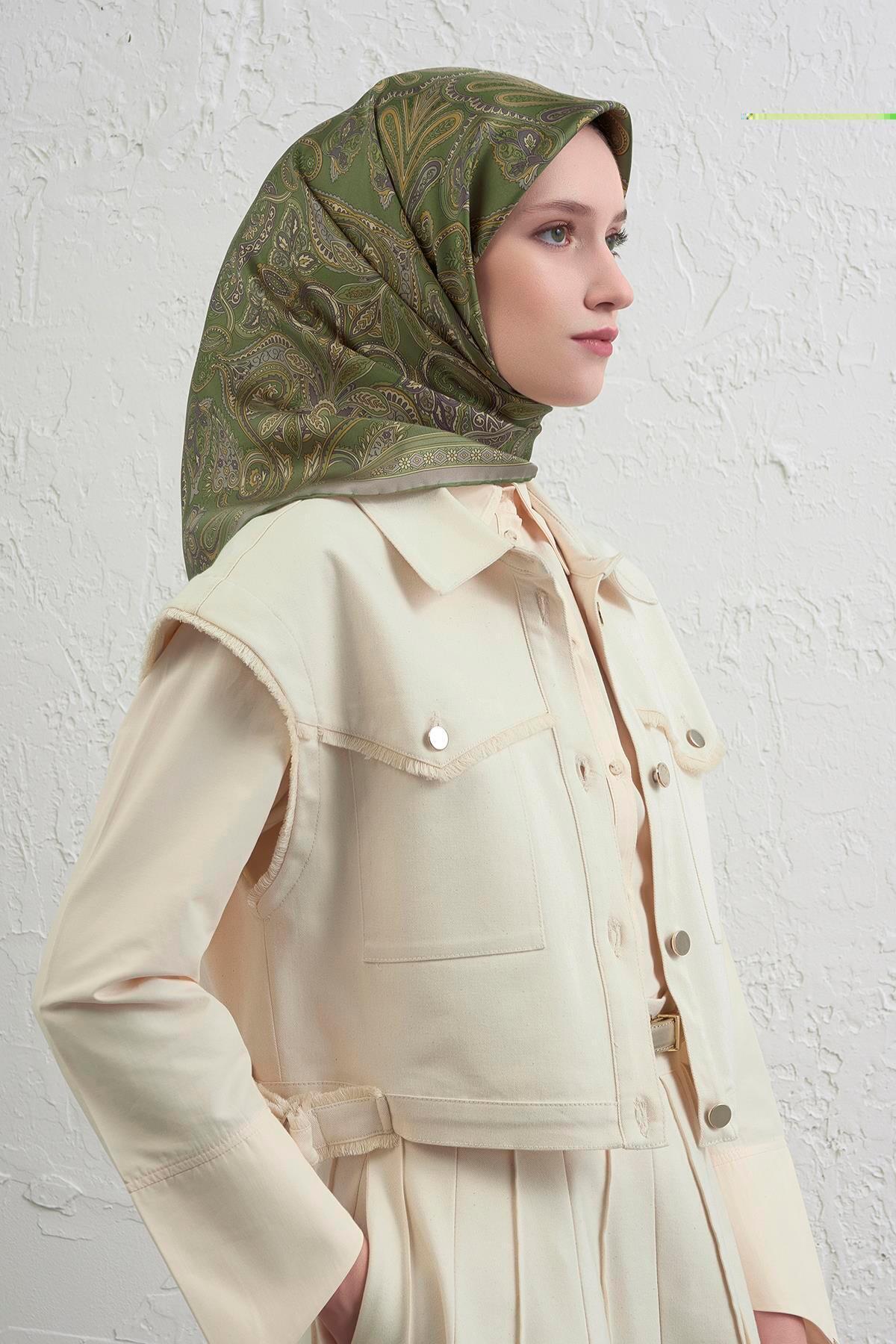 Armine Saf İpek Sura Eşarp 9421D 52