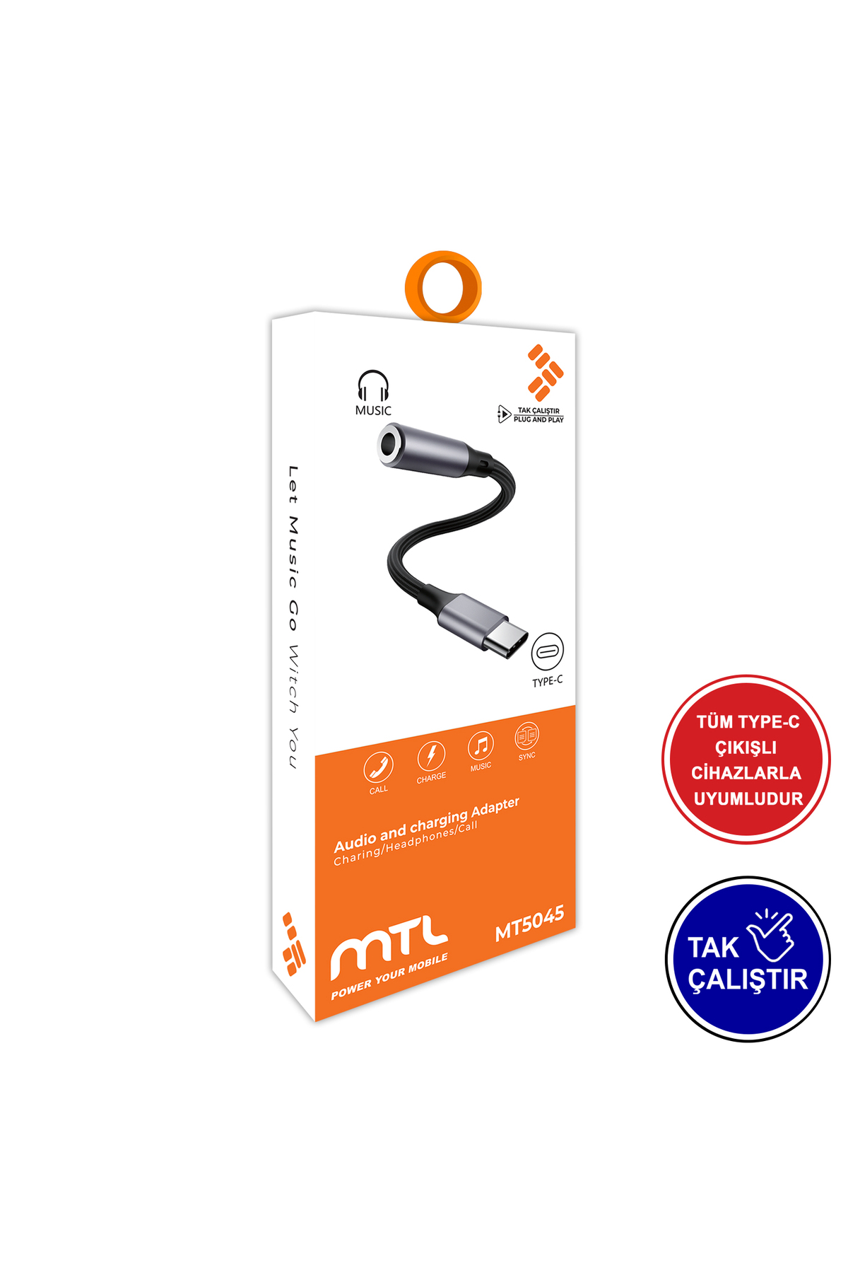 m a c ✨3点❤︎ MTL Type-C to 3.5mm AUX Adaptör DAC Çipli Dayanıklı Örgü Kablo Ses