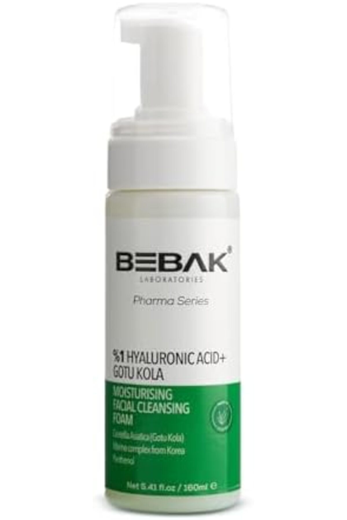 STOREMAX Bebak Pharma Nemlendirici Sıkılaştırıcı Temizleme Köpüğü 160 ml 1178367