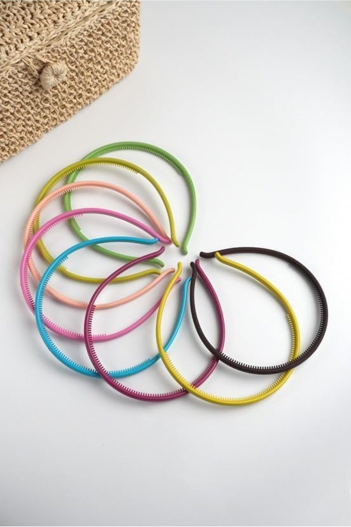 STOREMAX Çocuk Tacı 6'lı Rengarenk Set,Kadın Çocuk Mandal Toka, Lastik Toka Seti, Toka Organizer, Toka,