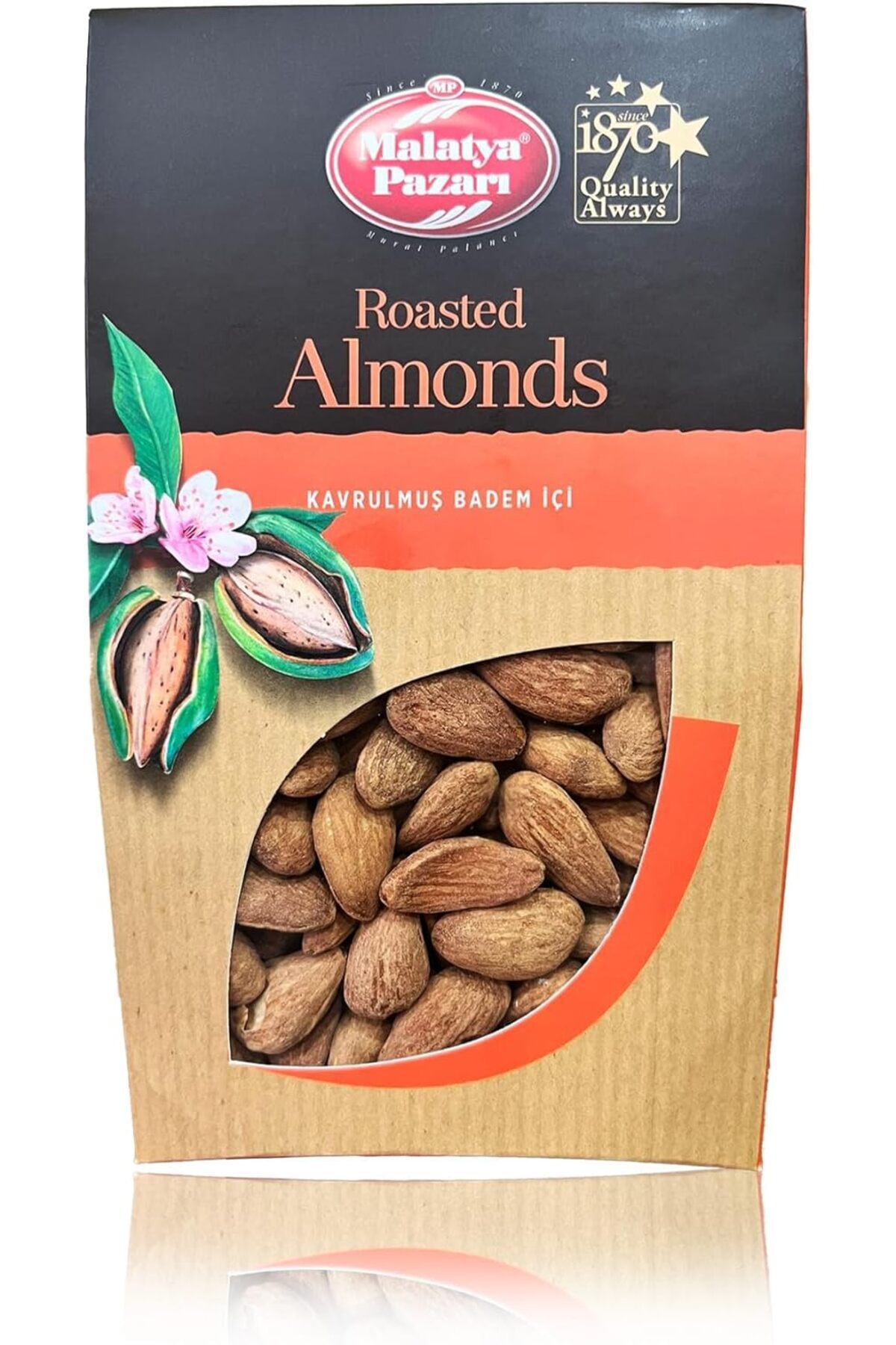 STOREMAX Malatya Pazarı Murat Palancı Piramit Kutu Badem 180 Gr 1182297