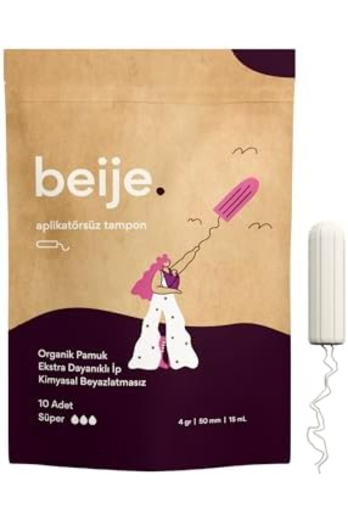 STOREMAX beije 10'lu Süper Tampon 1182297