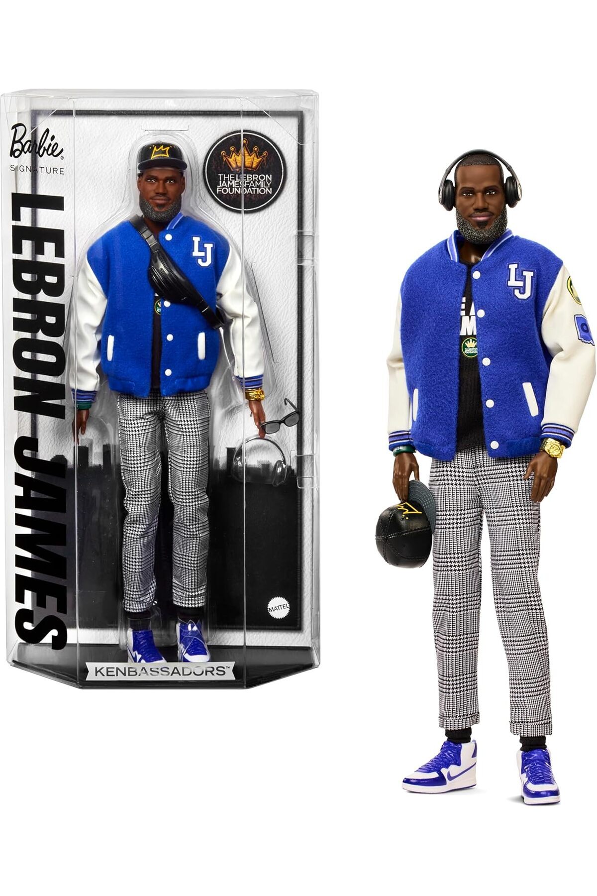 STOREMAX ceketi, kulaklık ve güneş gözlüğü gibi aksesuarlarıyla uygun Signature LeBron Kenbassadors Bebek, HR