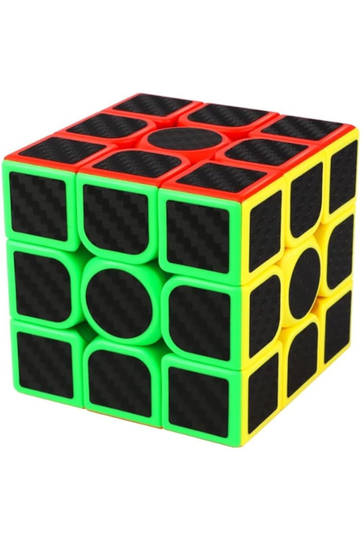 STOREMAX Türkiye Karbon Fiber 3x3x3 Profesyonel Hız Küpü, 6+ Yaş, Zeka Geliştirici Eğitici Oyuncak, Rubik Sab