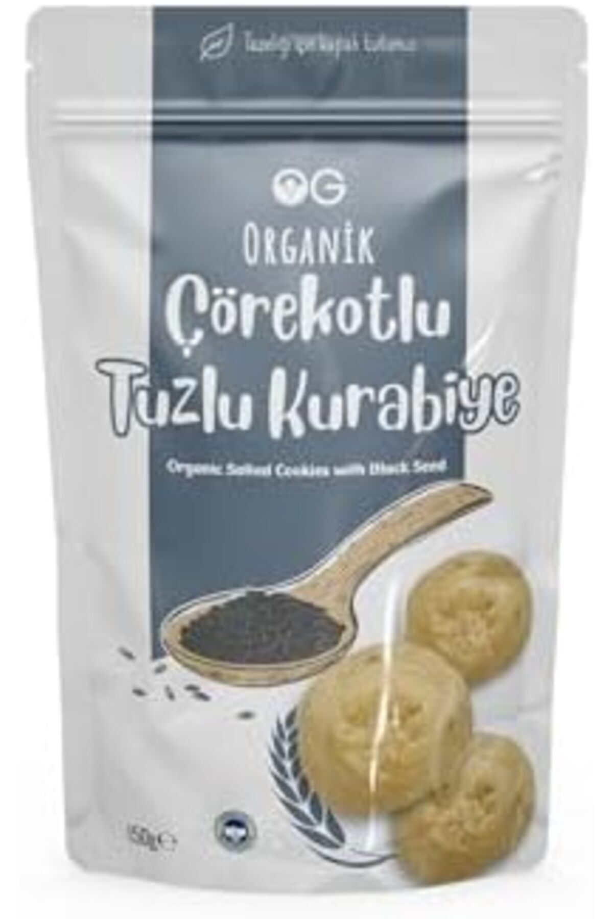 STOREMAX OG Organik Çörekotlu Tuzlu Kurabiye 150 gr 1174223