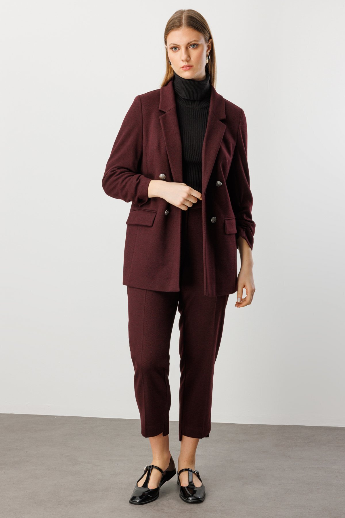 Ekol Yüksek Bel Dar Paça Pantolon