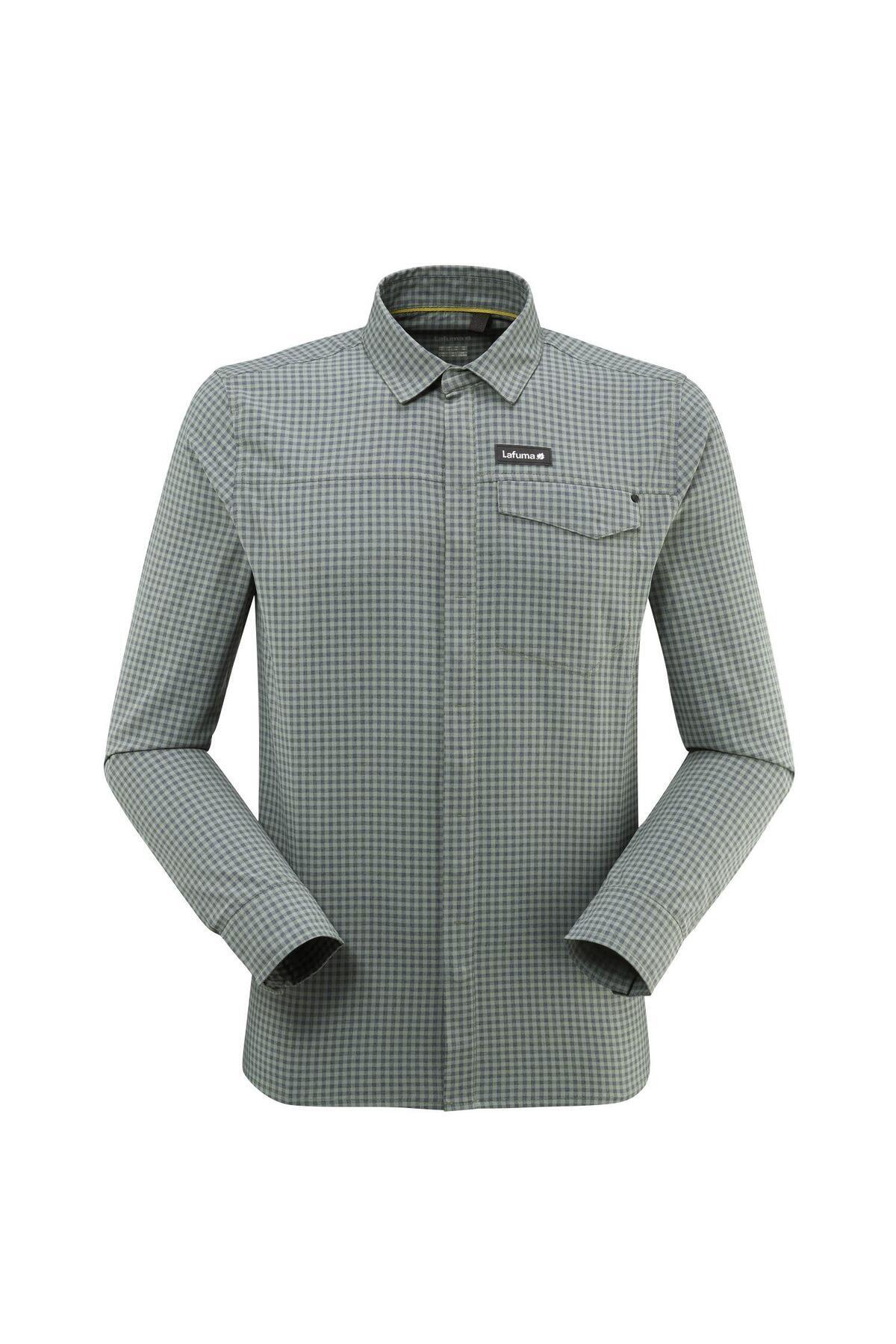 LAFUMA SKIMSHIELD LS Erkek Gömlek LFV11896 6099 Gri-XXL