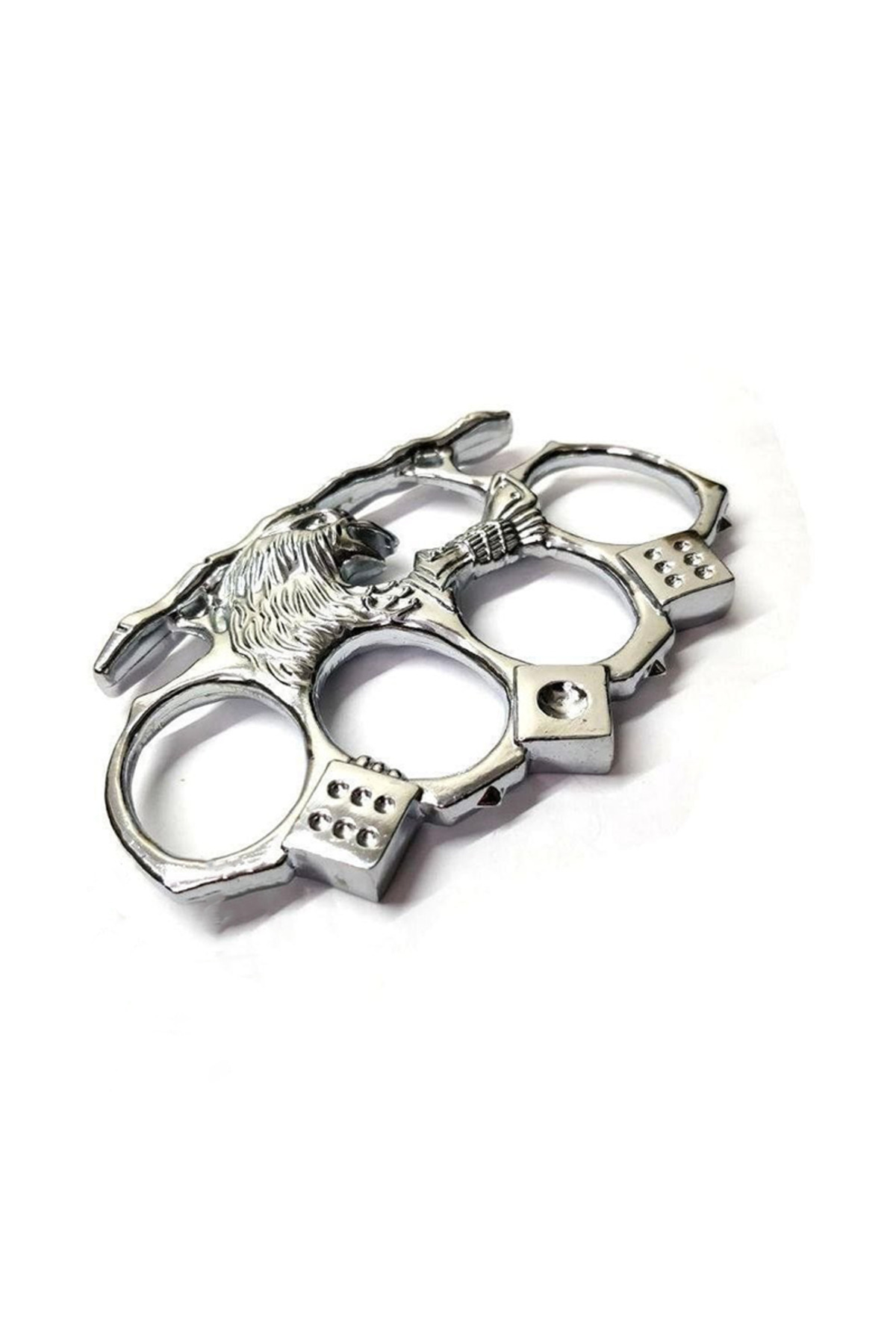 NOMOTHETIC Dayanıklı Kartal Motifli Gümüş Renk Muş.ta