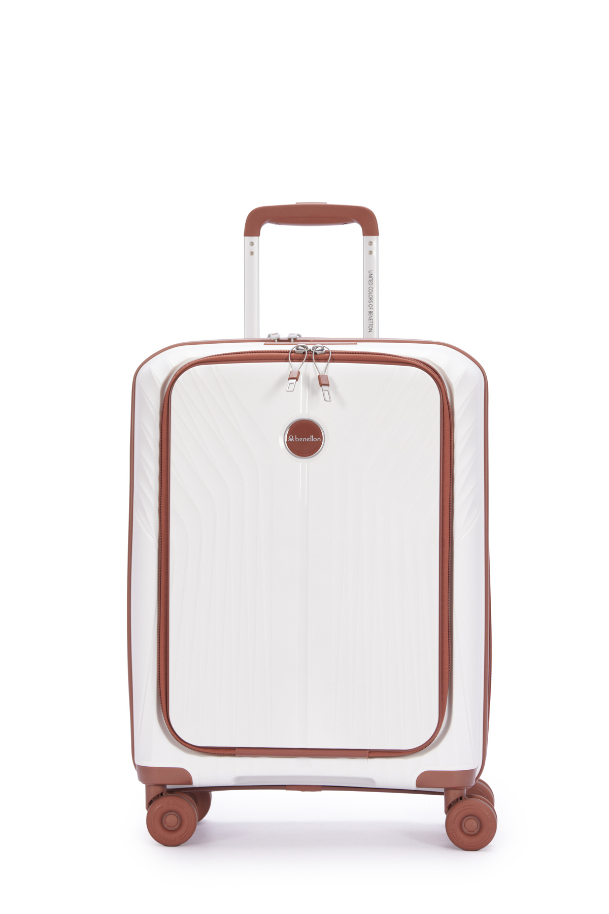 یونایتد کالرز آو بنتون چمدان چرخدار سفید یونیسکس ۵۰ سانتی‌متری ۱۴bnt۸۰۱۰-۰۳-by