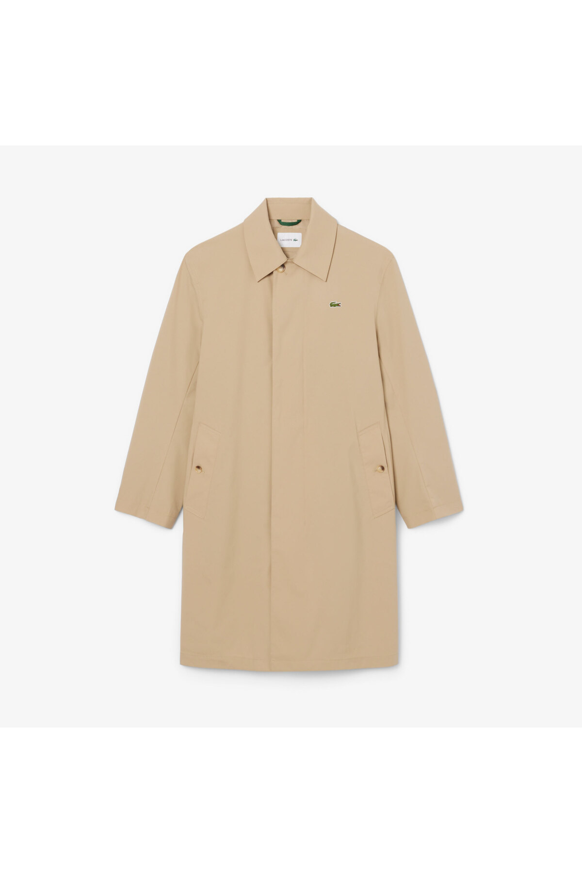 Lacoste Erkek Bej Trençkot görsel 4