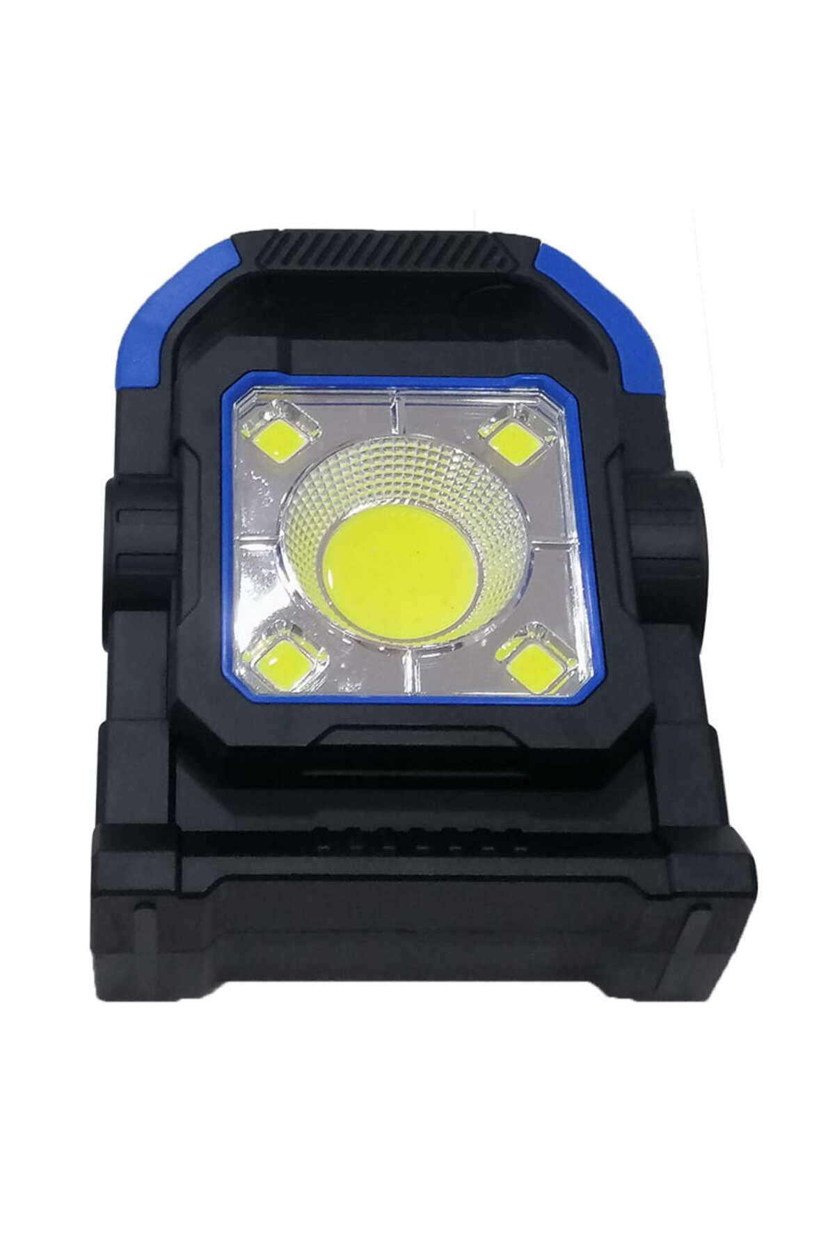 Powermaster HC-7078-C Üç Çalışma Modlu Şarjlı Cob Ledli Taşınabilir Solar Panelli Lamba