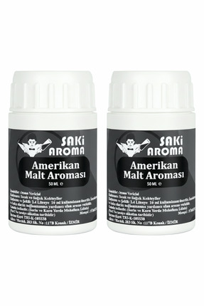 Saki Aroma Black Hazır Karışım Malt Kiti - Malt Aroması Hazır Karışımı 50 ML ...