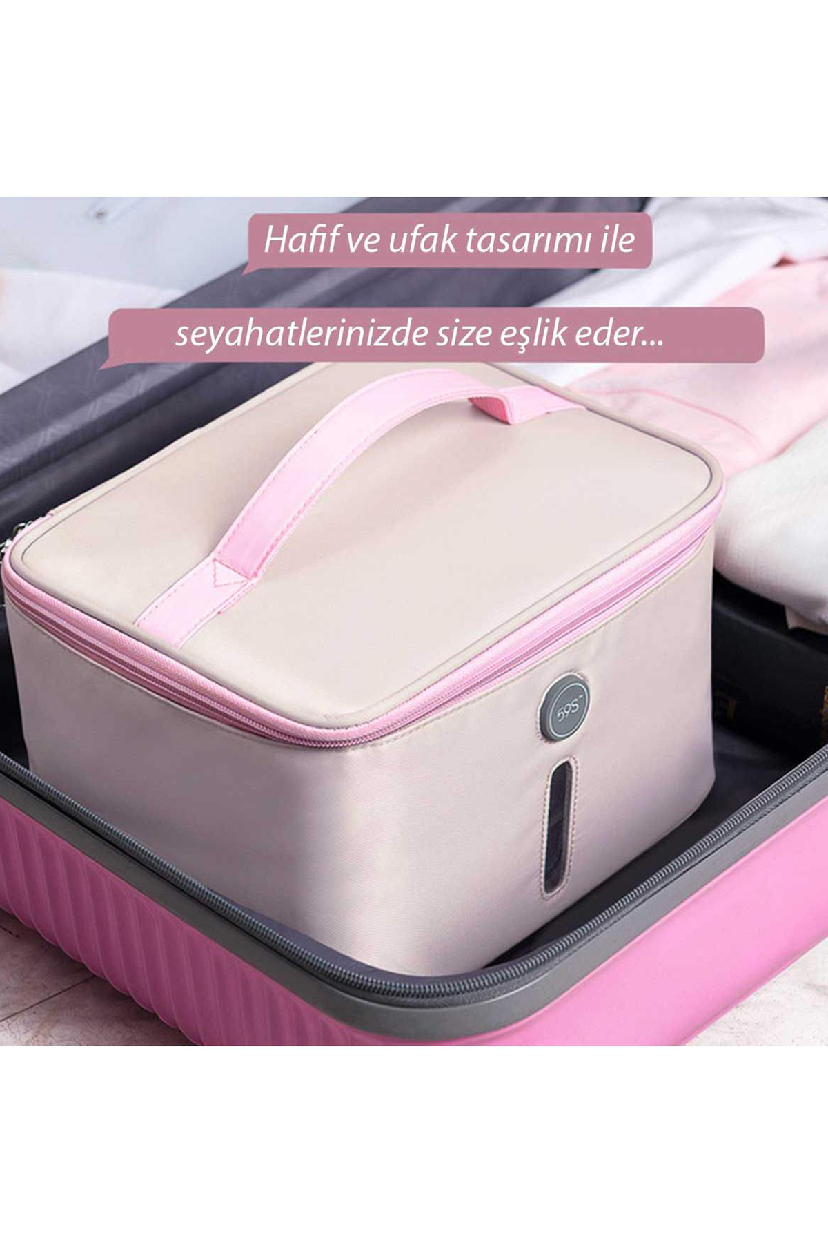 59s P26 Ultraviyole Uvc Çok Fonksiyonlu Sterilizasyon Çantası fotoğrafı 6 (önizleme)