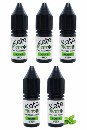 Kafa Mentol Mentol Topu Sıvısı 300 Adet Mentol Damlası Nane Aromalı 9 ML X 5 ...