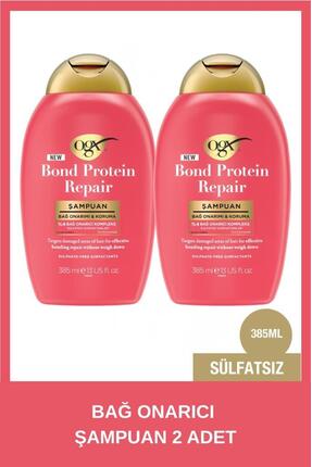 OGX Bond Protein Repair Şampuan 385 ml x 2