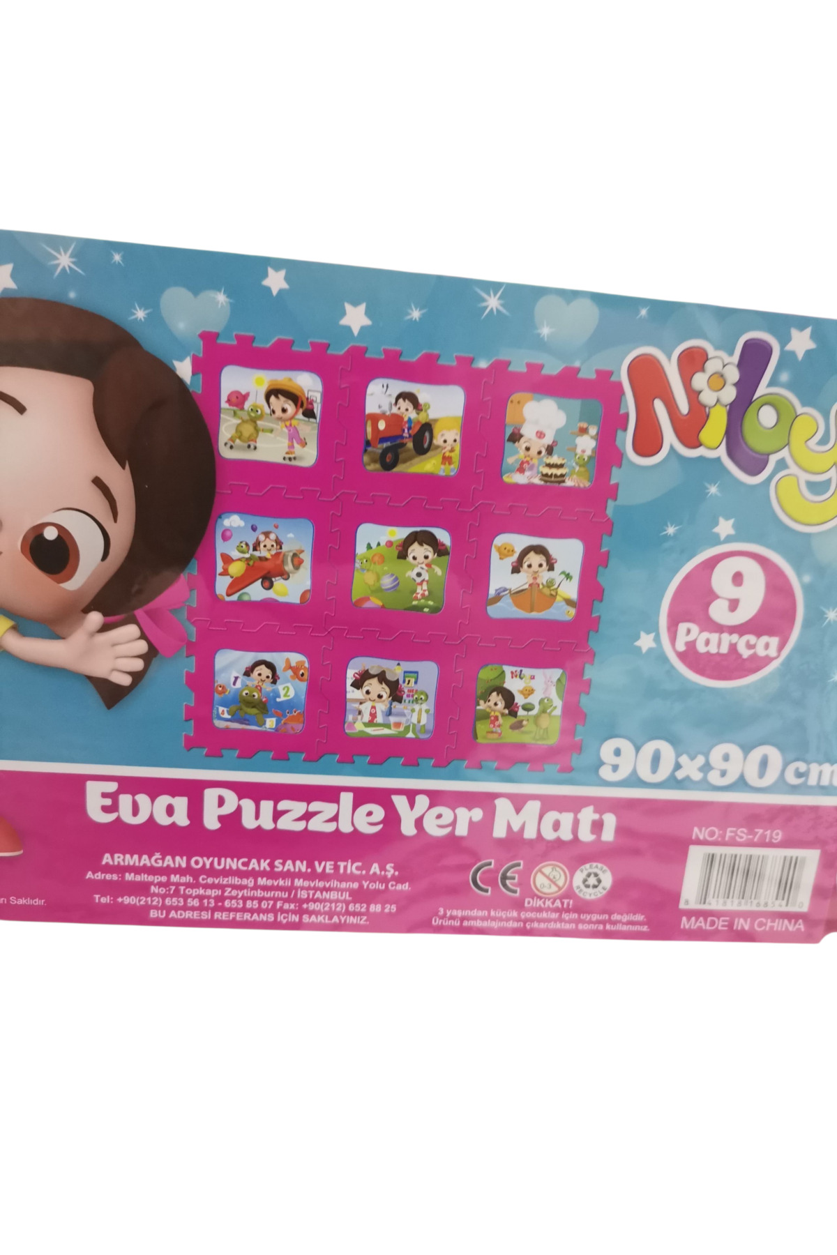 Armağan Oyuncak Niloya oyun matı puzzle özellikli fotoğrafı 3 (önizleme)