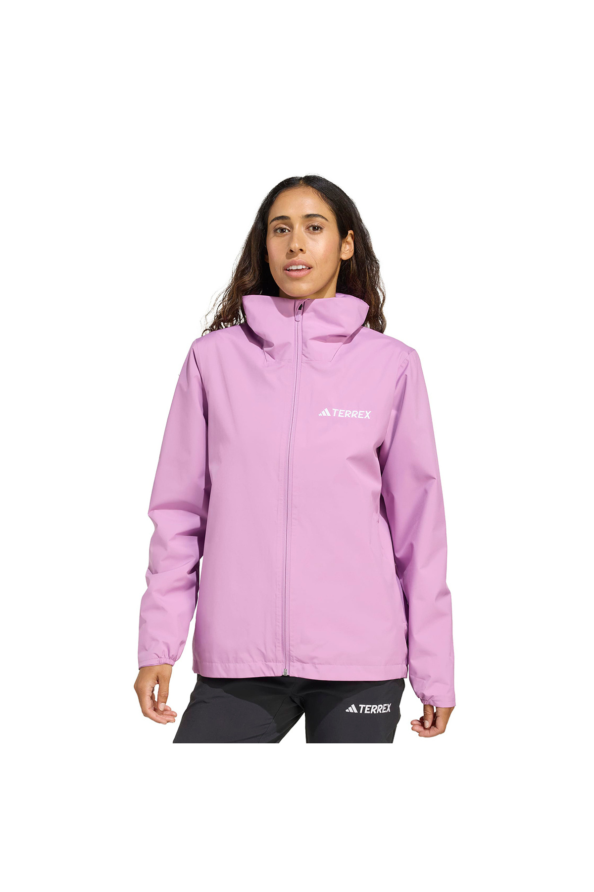 adidas Multi Essentials 2L Rain Kadın Mor Outdoor Ceket JY0481