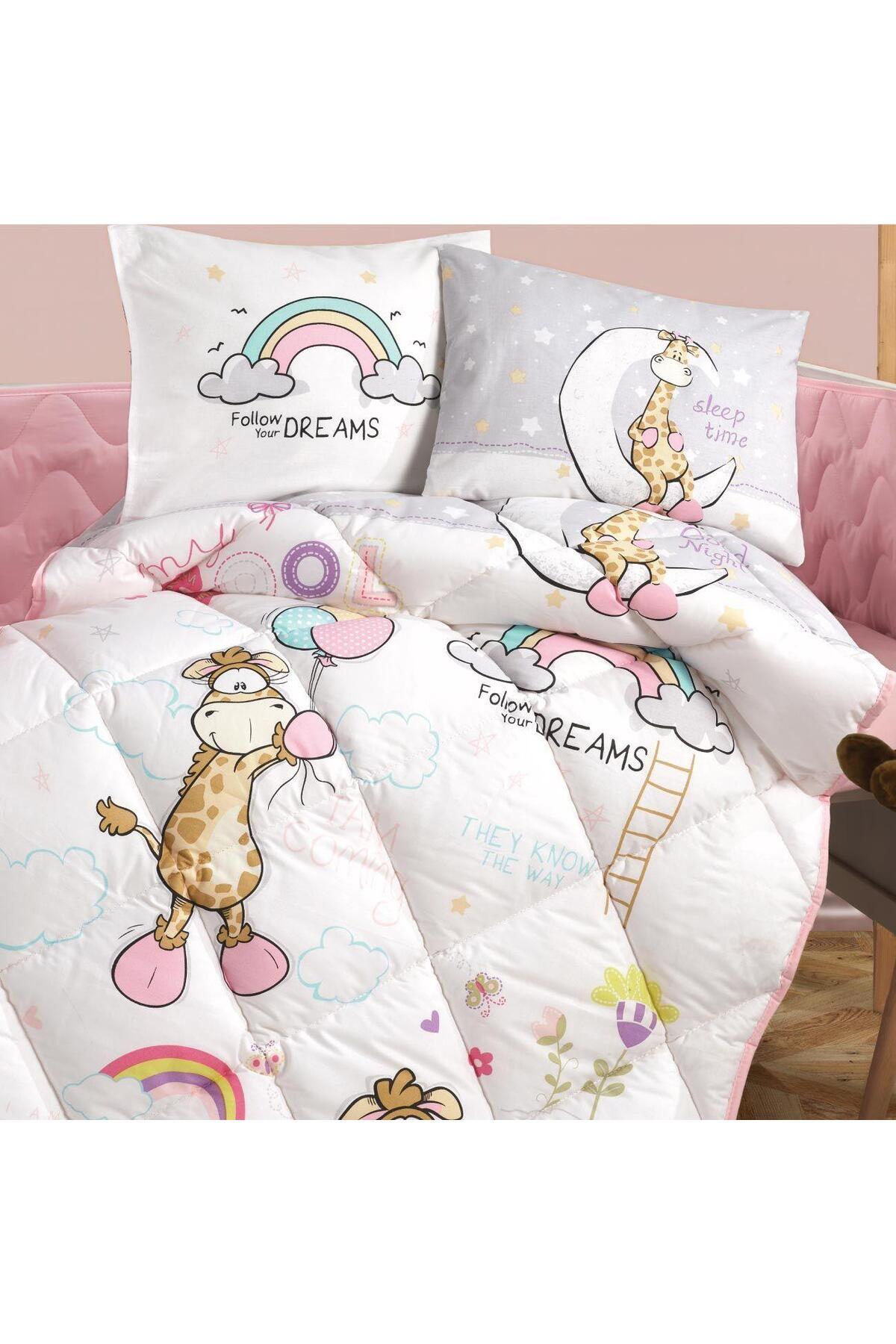 CEYLİNE CLASY BEBEK UYKU SETİ SLEEP TİME PEMBE