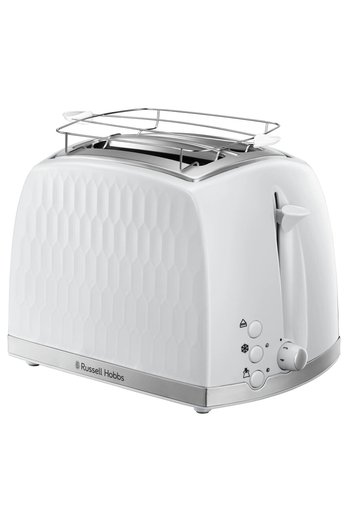 RUSSELL HOBBS 26060-56/RH Honeycomb Ekmek Kızartma Makinesi - Beyaz