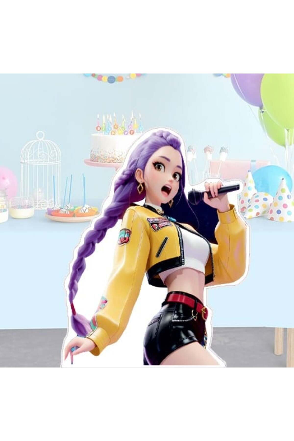 parti show K-POP Rumi Ayaklı Pano