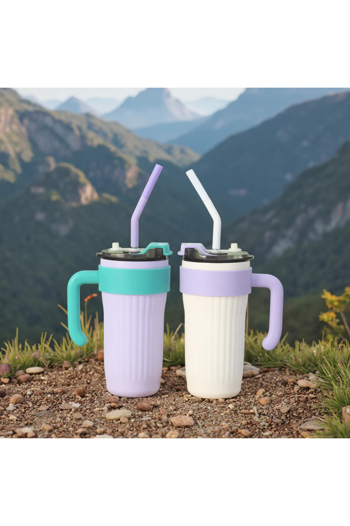 OEM Cană Termos, Recipient De Dimensiuni Medii Pentru Băuturi Calde/reci - One Size