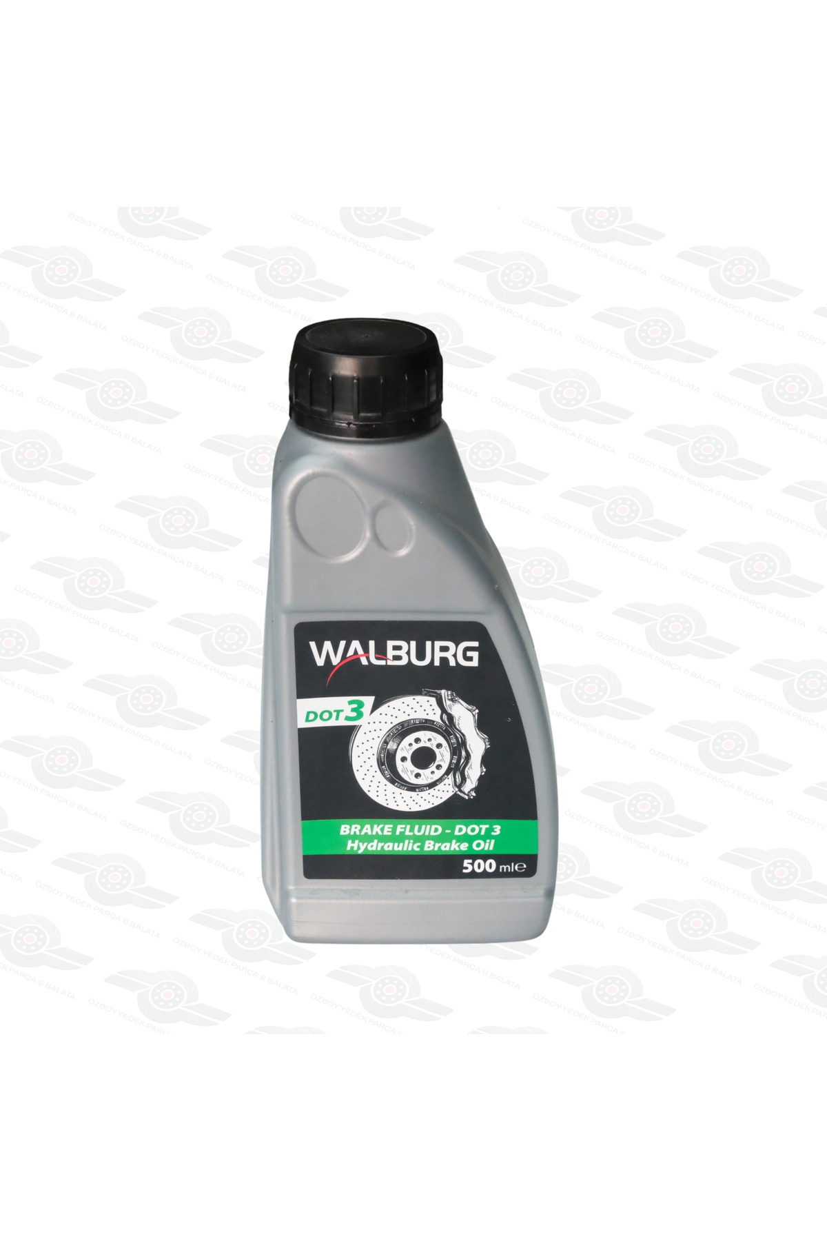 WALBURG Dot 3 Hidrolik Fren Yağı 500ml