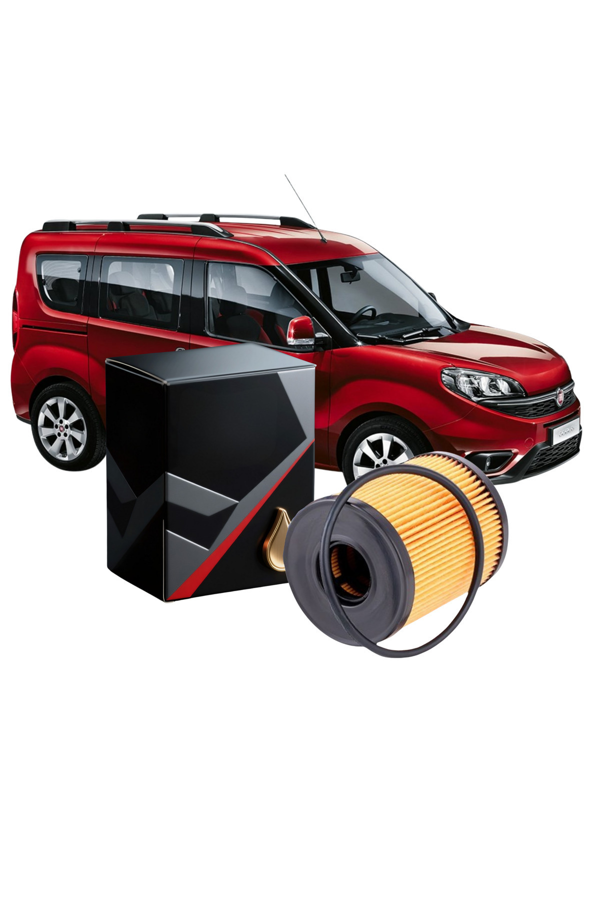 İPEKOTO Fiat Doblo 2 1.4 Benzinli (2011-2025) Uyumlu Yağ Filtresi | 120 HP
