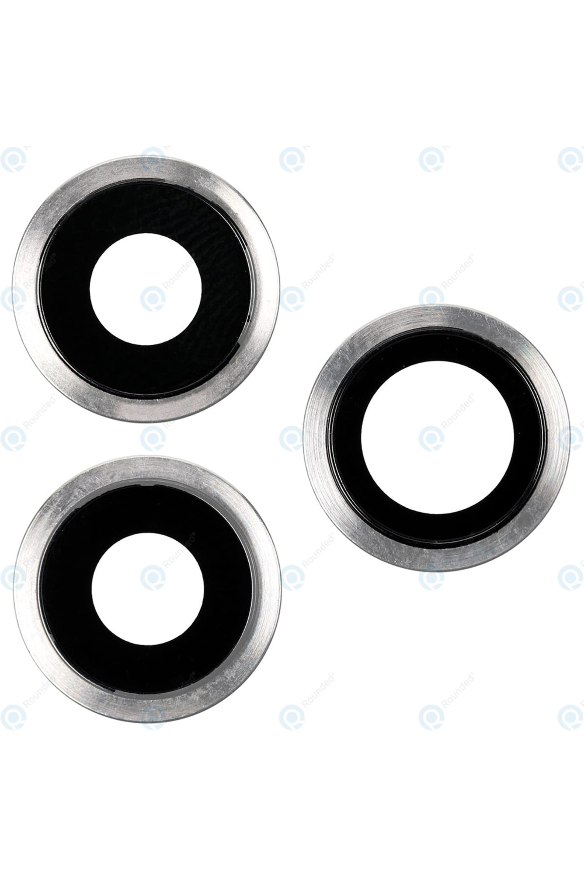 Boyra Teknoloji Apple iPhone 11 Pro Uyumlu Arka Kamera Lensi Cam Silver (Açık Gri)