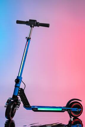 MODAONN MİNİ BONİTO Çocuk Katlanabilir, LED Işıklı, Amortisörlü Elektrikli Sc...