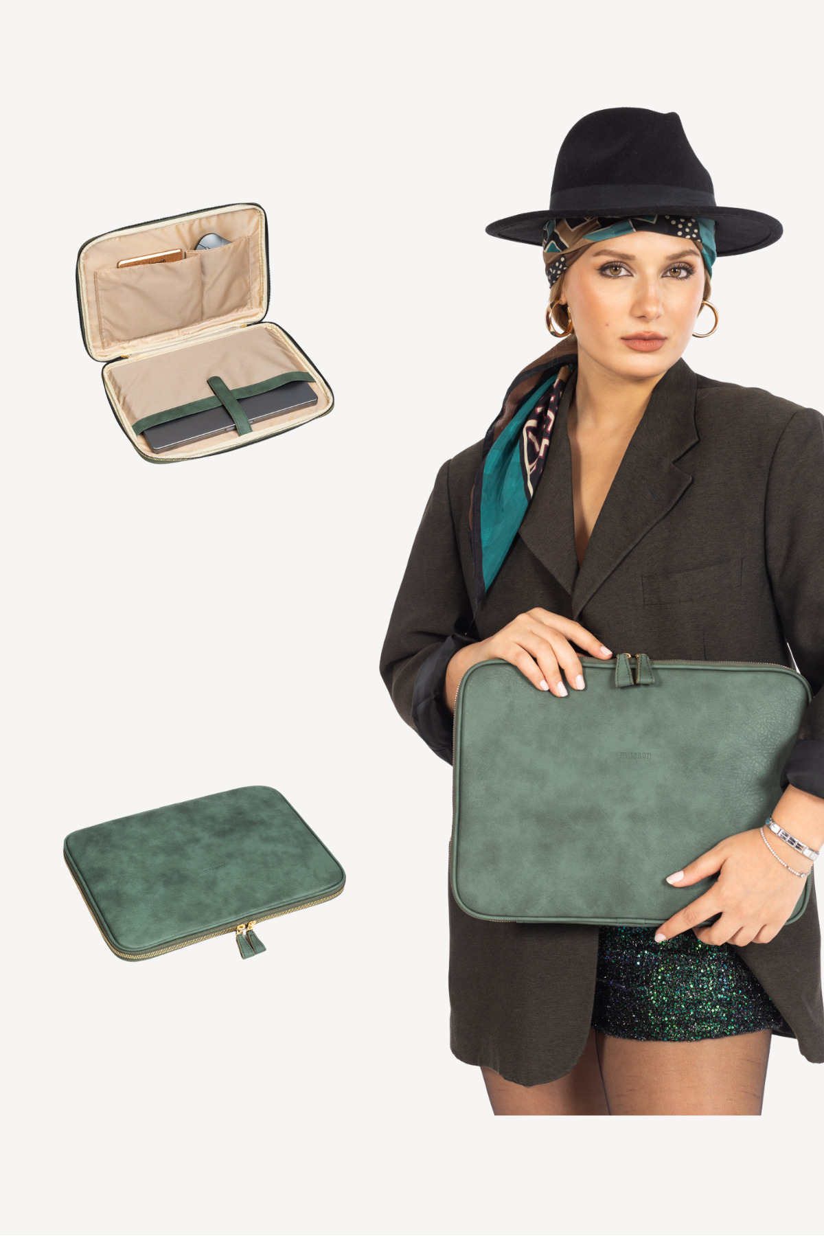 mussen  ARVO - MacBook Air ve Pro - Laptop Çantası & Kılıfı 13", 13.3", 13.6" ve 14" inç