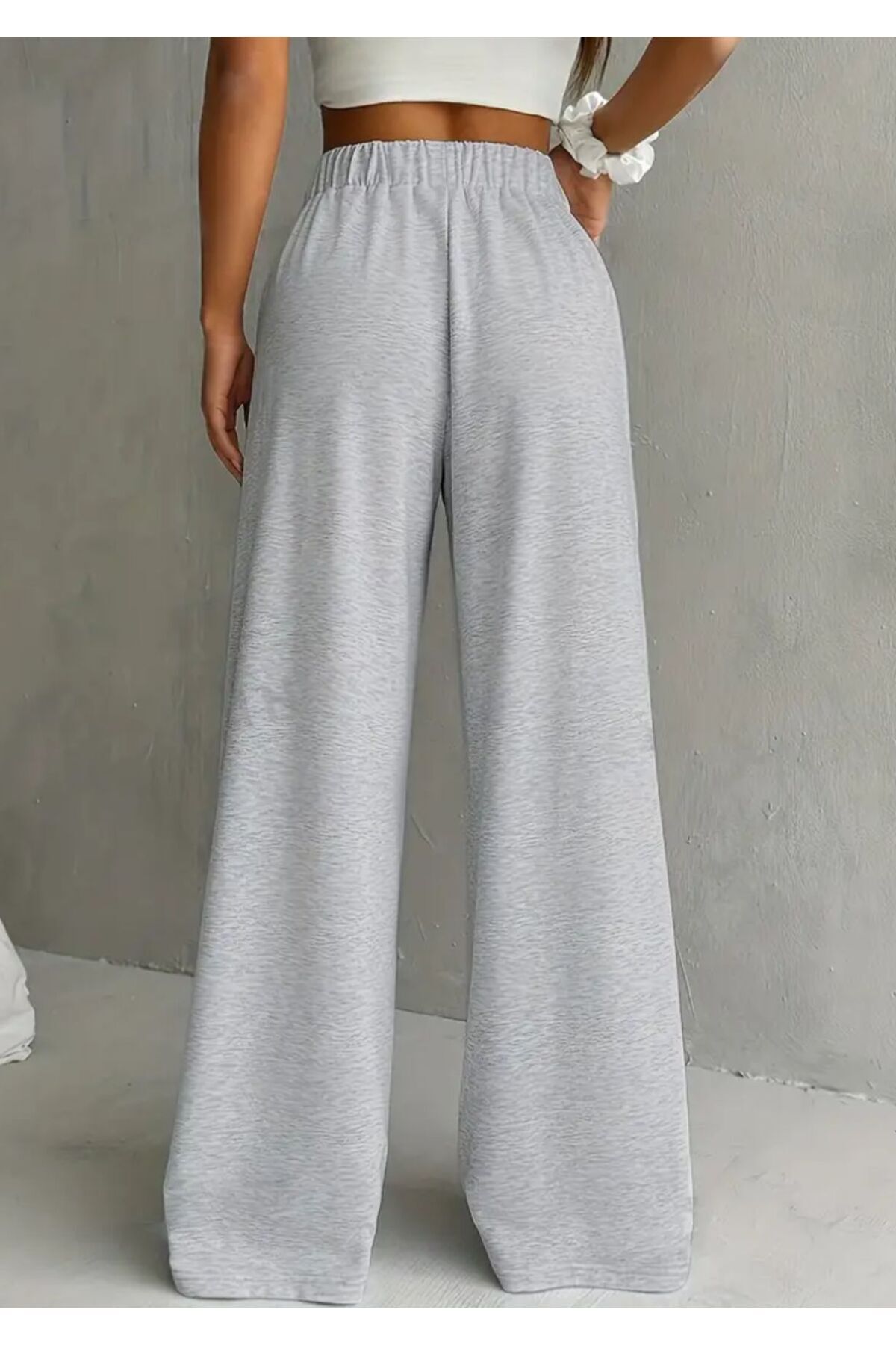 Le Vion  Re7edi Unisex Baggy Baskılı Iki Iplik Oversize Eşofman Pantolon - Görsel 2