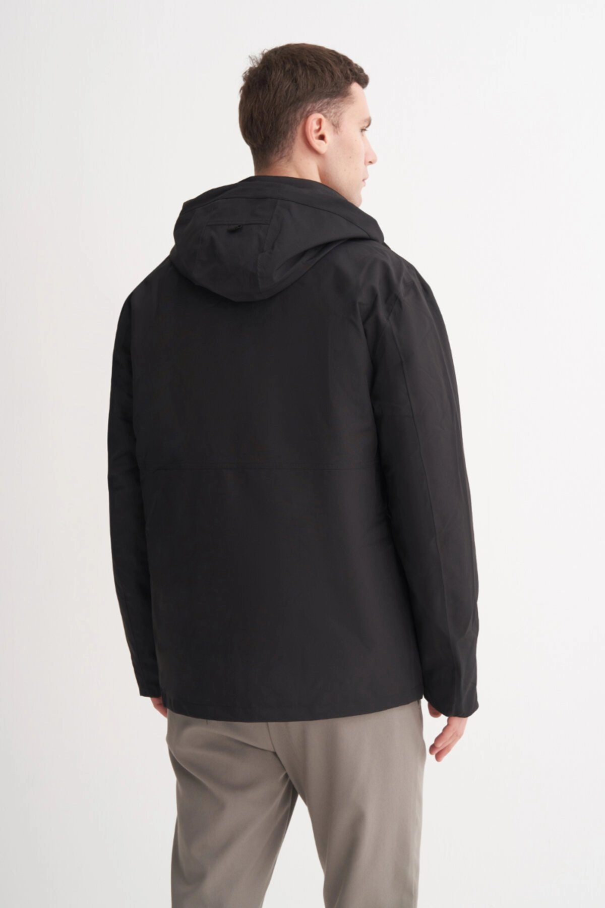 13295 WATERPROOF KABAN/MONT — مشکی CAZ13295 — تصویر 2 از 4