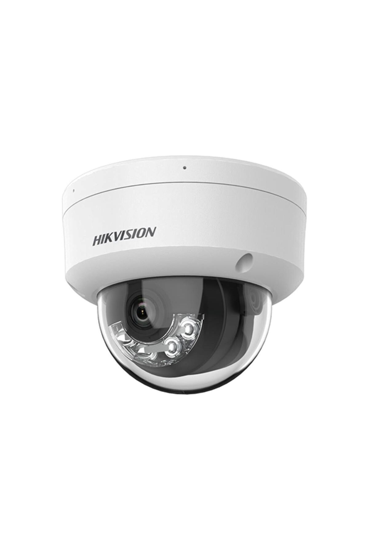 Hikvision DS-2CD1121G2-LIUF 2MP 2.8MM 20M IR Sesli Smart Hybrid Light Fixed Dome Ip Kamera