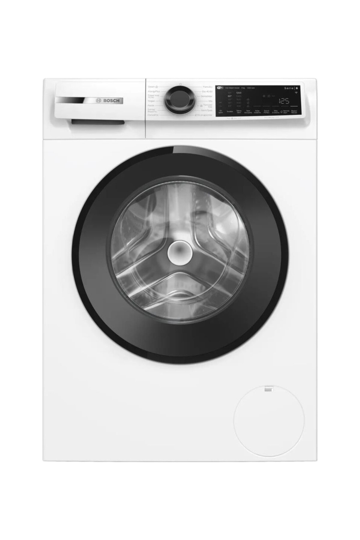 Bosch Çamaşır Makinesi 9 kg 1200 Devir Beyaz - UZUNKAYA HOME AYAKKABILIK HEDİYE