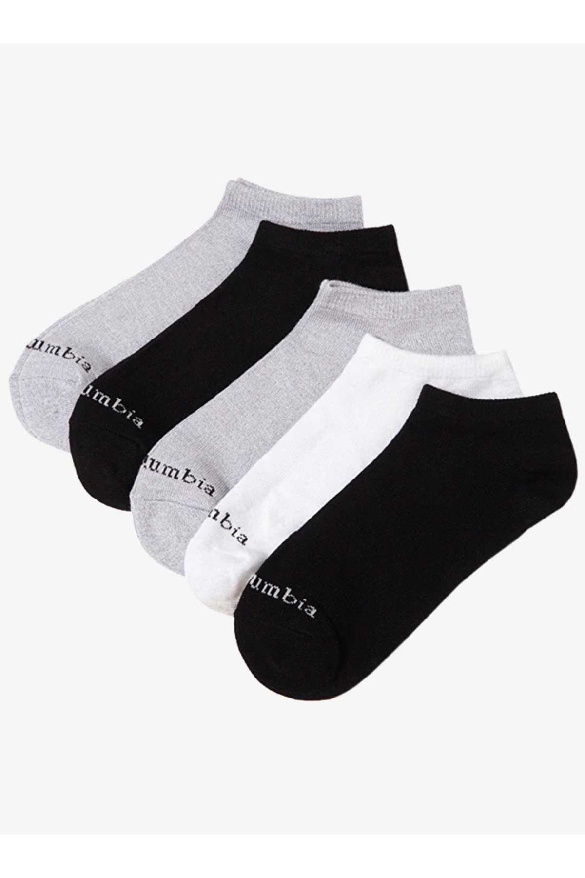 کلمبیا جوراب ساق بلند زنانه RCL989W مدل Basic No Show بسته 6 عددی