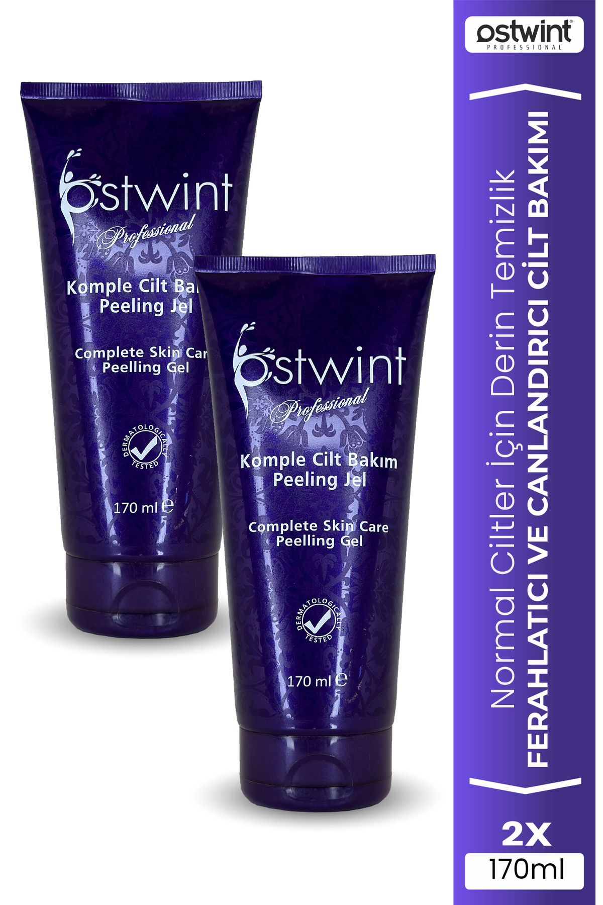 Ostwint Oswint Peeling Jel Cilt Yenileyici Cilt Bakım 170 ml X 2 Adet — Set