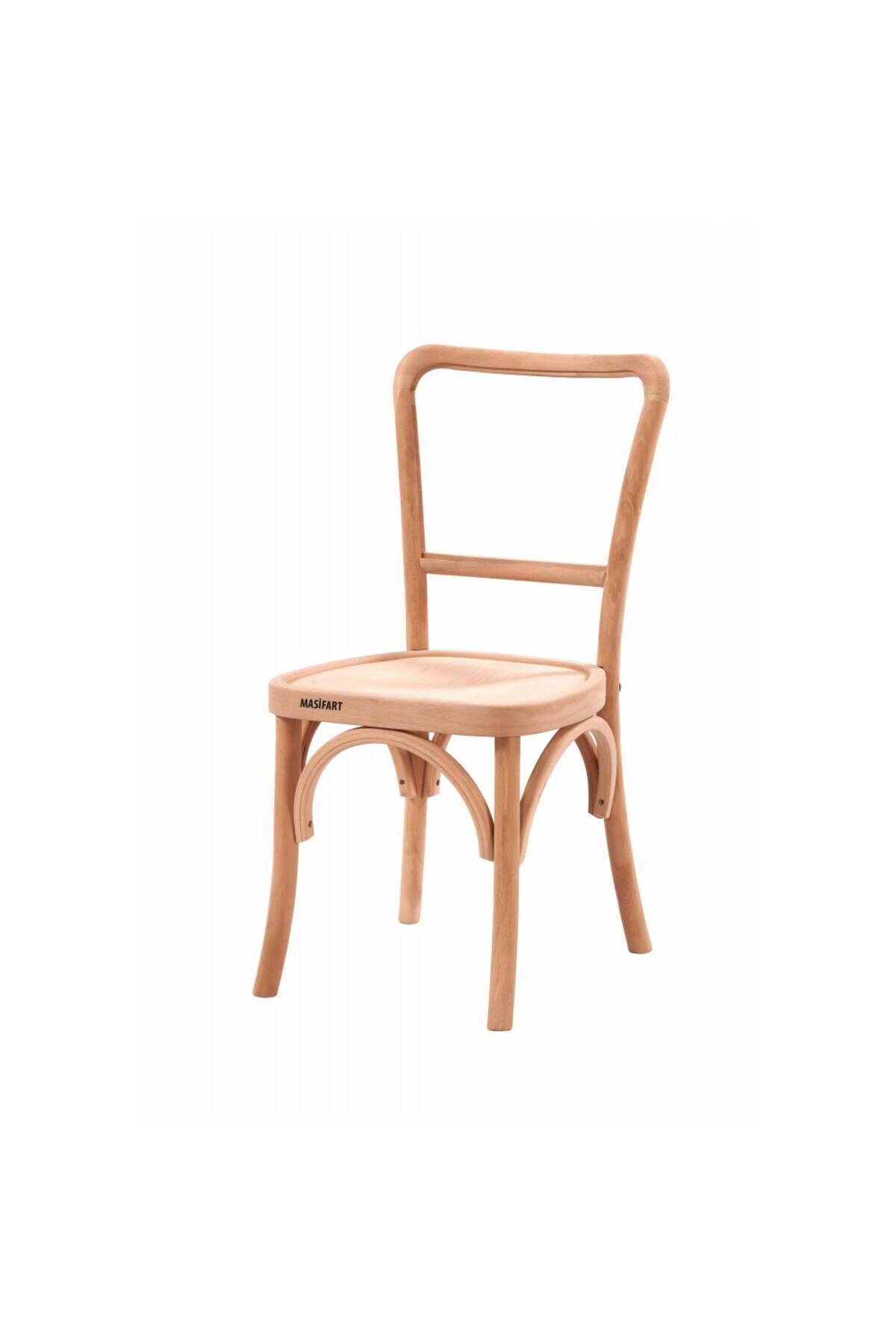 Masifart Carme Lüks Tonet Sandalye Cilasız Ham