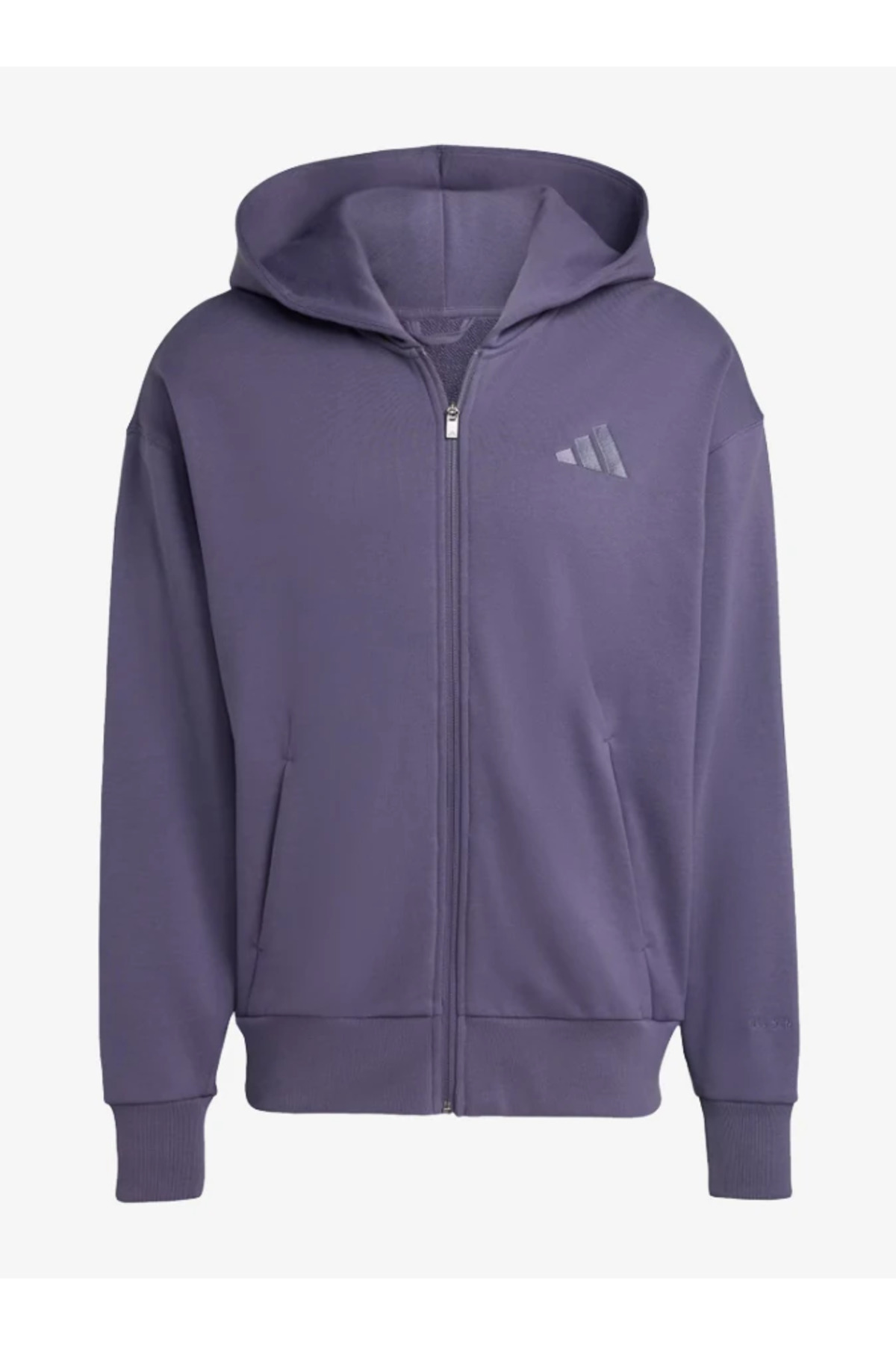 آدیداس کاپشن مردانه تمام زیپ فرانسوی تری مدل All Szn مدل JV7232