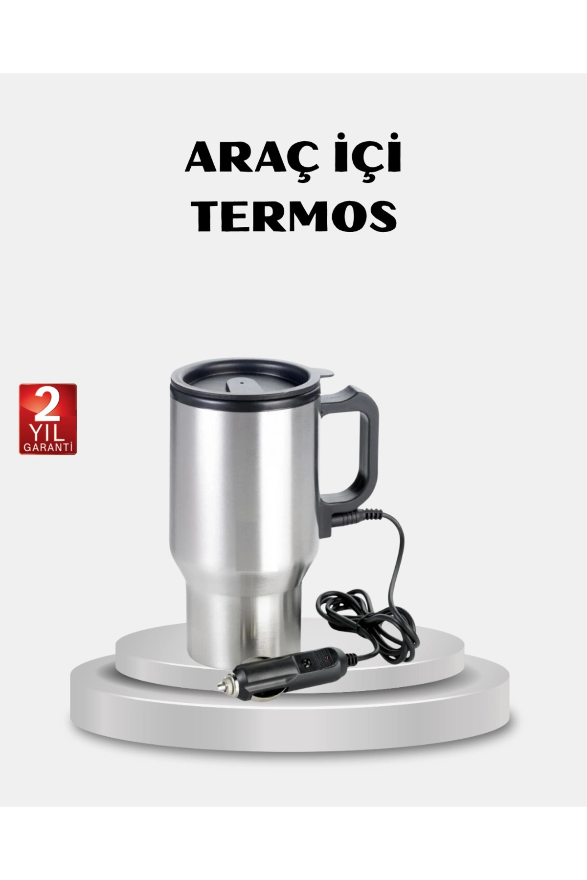 PAZAR DÜNYASI BFS Çakmak Girişli Isıtıcı Termos Bardak Düşük Tüketimli