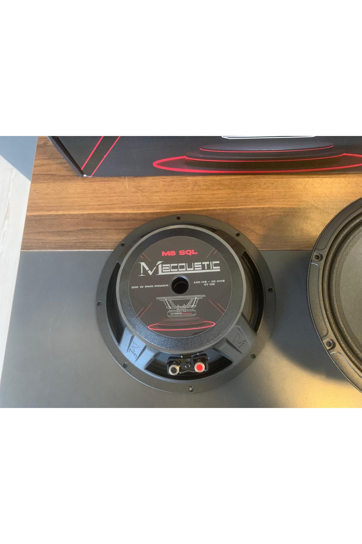 MACOUSTİC Deniz Sound Garage 20 cm Midrange M8 SQL HYBRID